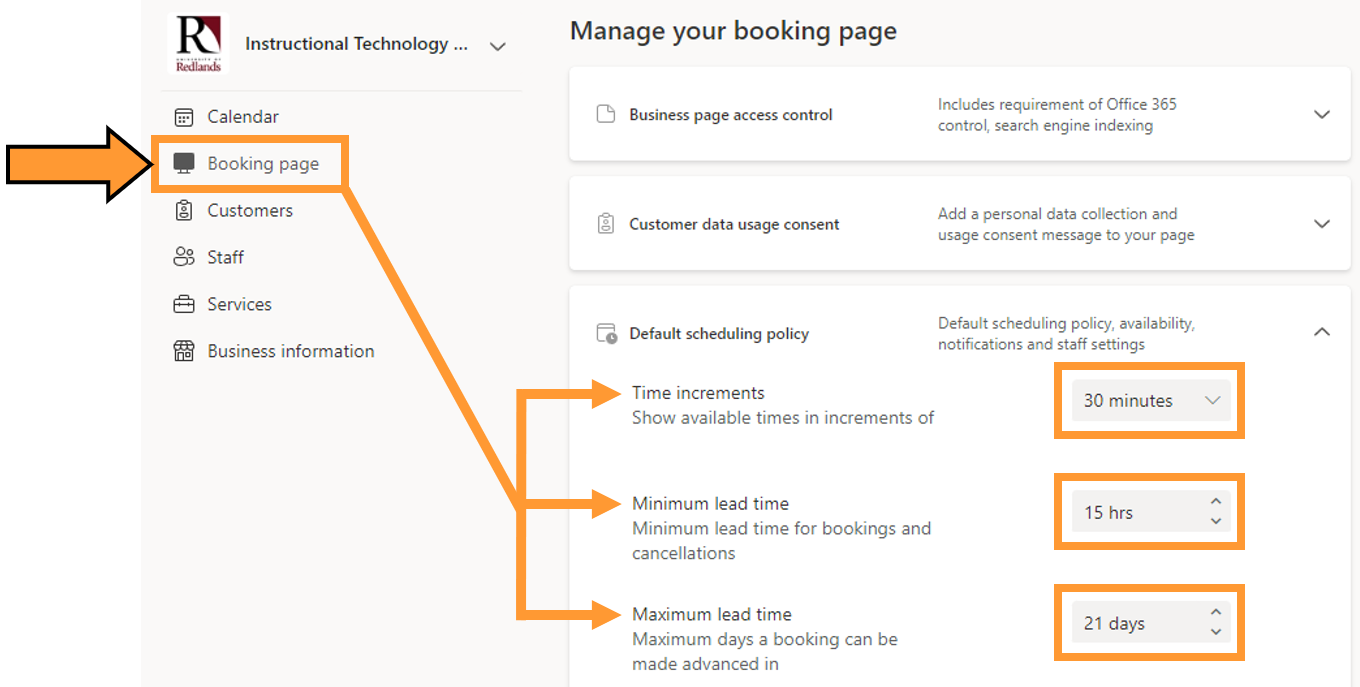 Bookings 3a - Default Scheduling Policy.PNG