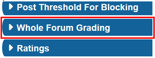 Whole Forum grading 